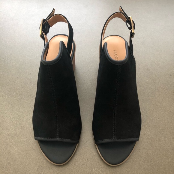 Franco Fortini Shoes - Peep toe booties
